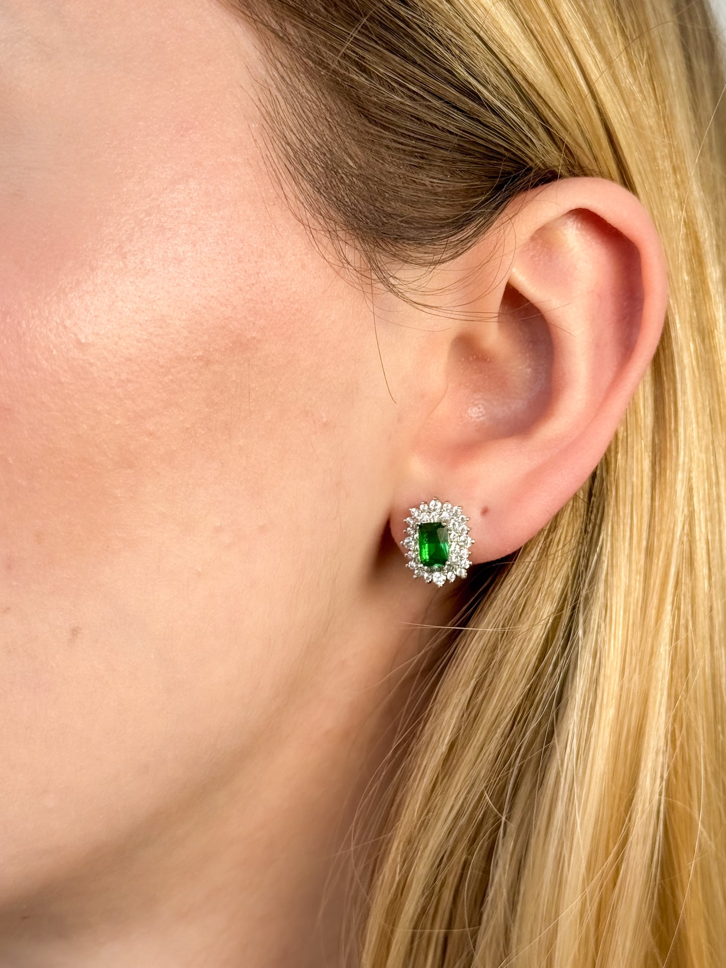 Emerald Studs