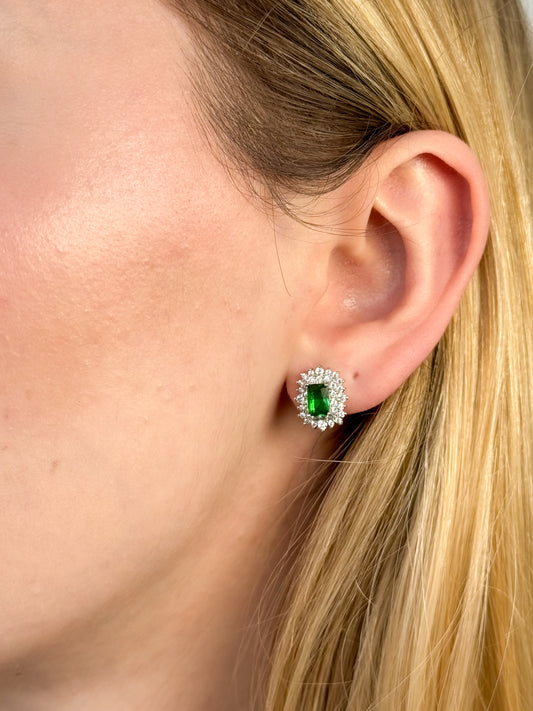 Emerald Studs