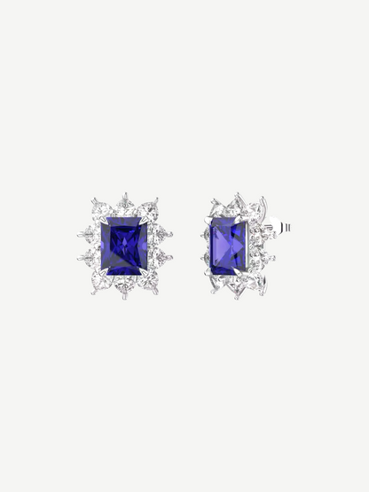 Sapphire Stud Earrings