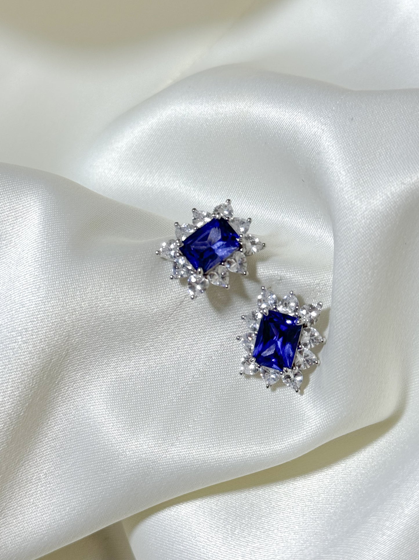 Sapphire Stud Earrings