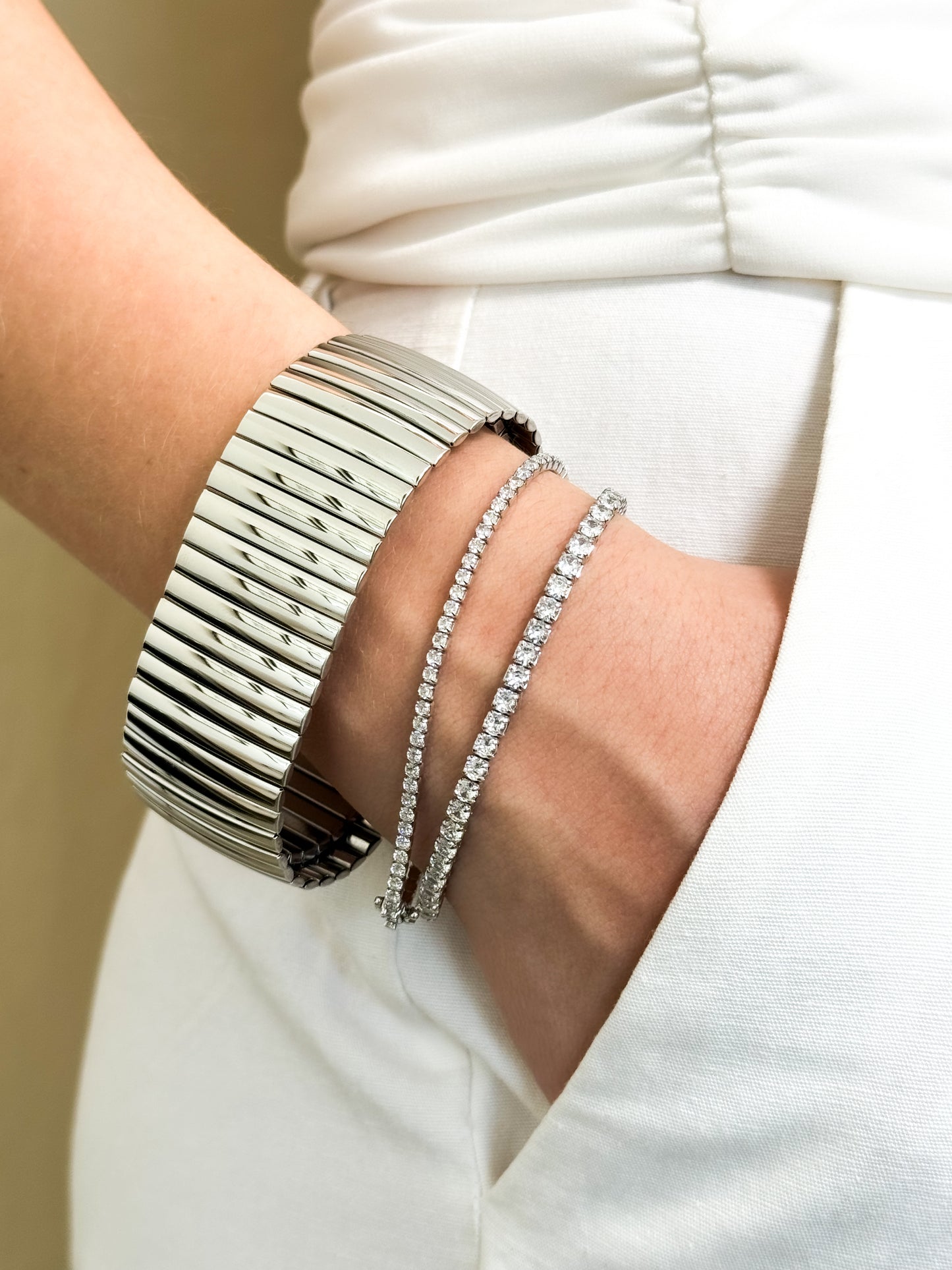 Lunette Silver Bracelet