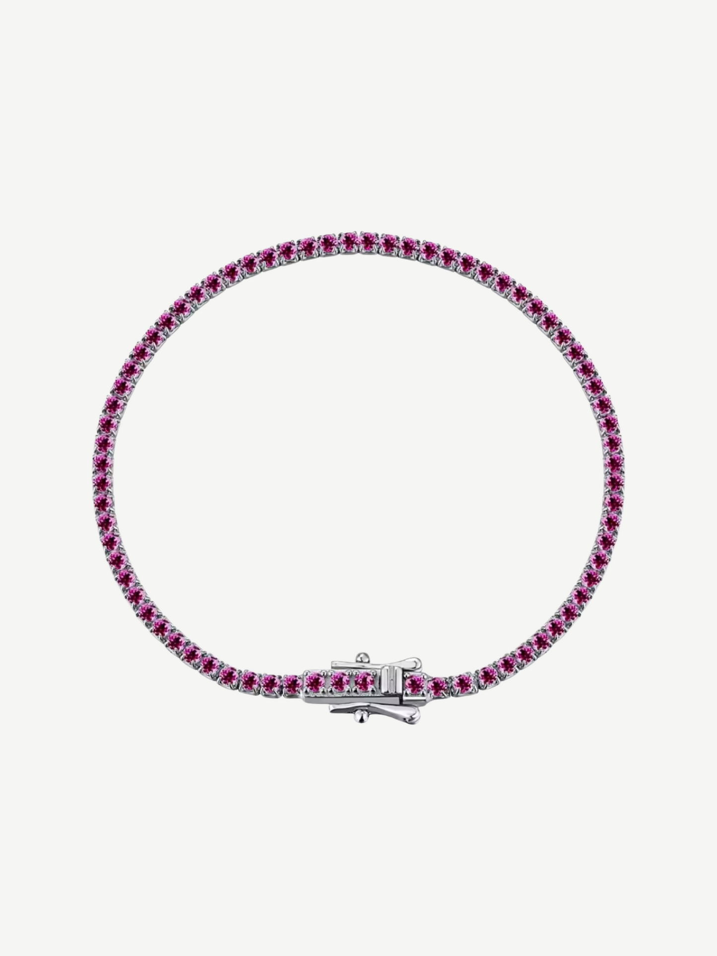 Petite Pink Tennis Bracelet