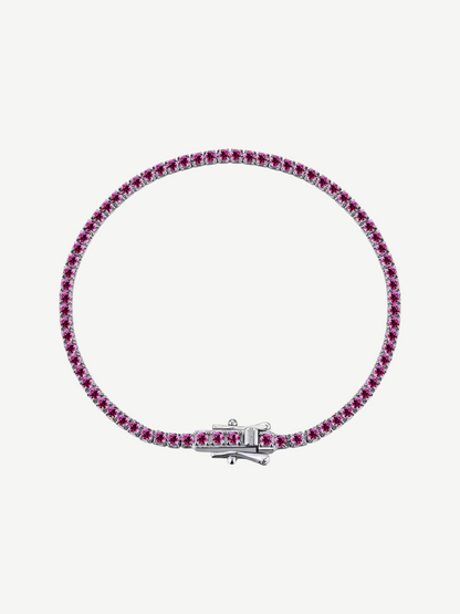 Petite Pink Tennis Bracelet